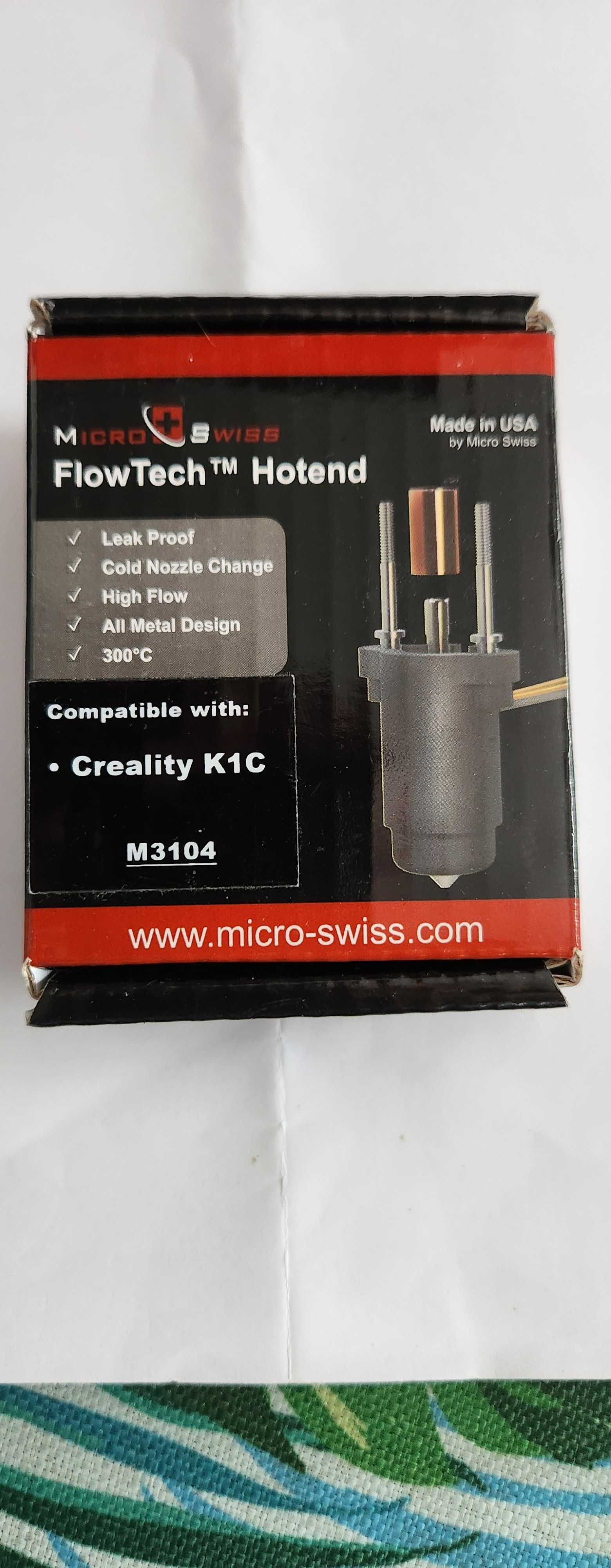 Mircoswiss FlowTech Hotend para Creality K1 / K1 Max / K1C / K1 SE