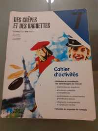 Caderno de actividades Francês 7°ano, Des crêpes et des baguetes