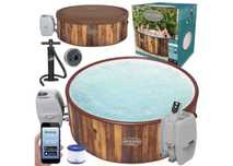 BASEN JACUZZI OGRODOWE Bestway HYDROMASAŻ 60025 Helsinki AirJet 5-7o.