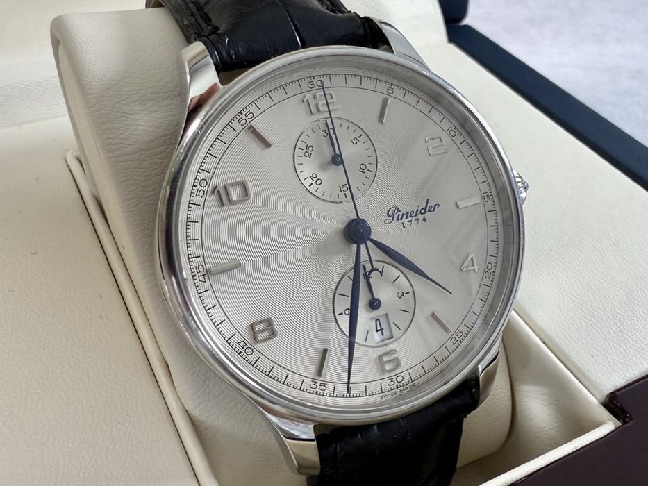 Швейцарський годинник Pineider Chrono Manual Steel 5009