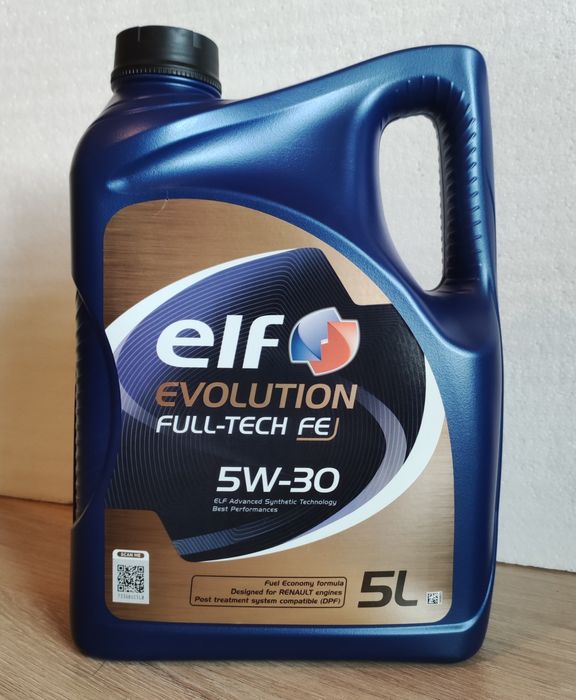 ELF Evolution Full-Tech FE 5W30 Масло моторное. Фильтры для ТО.