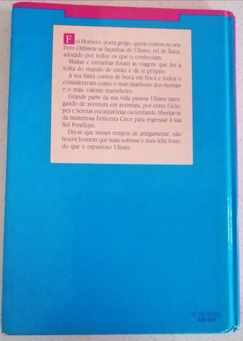 Livro "Ulisses", de Maria Alberta Meneres, Edições Asa.