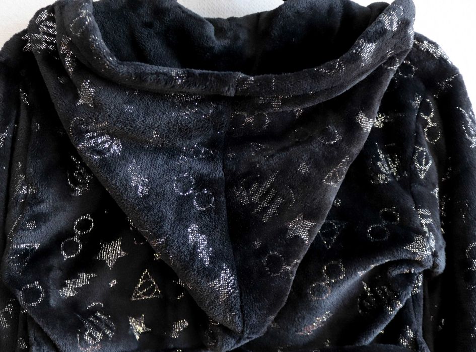 Домашній дитячий халат Гаррі Поттер мантія капюшон 134-140 Хогвартс