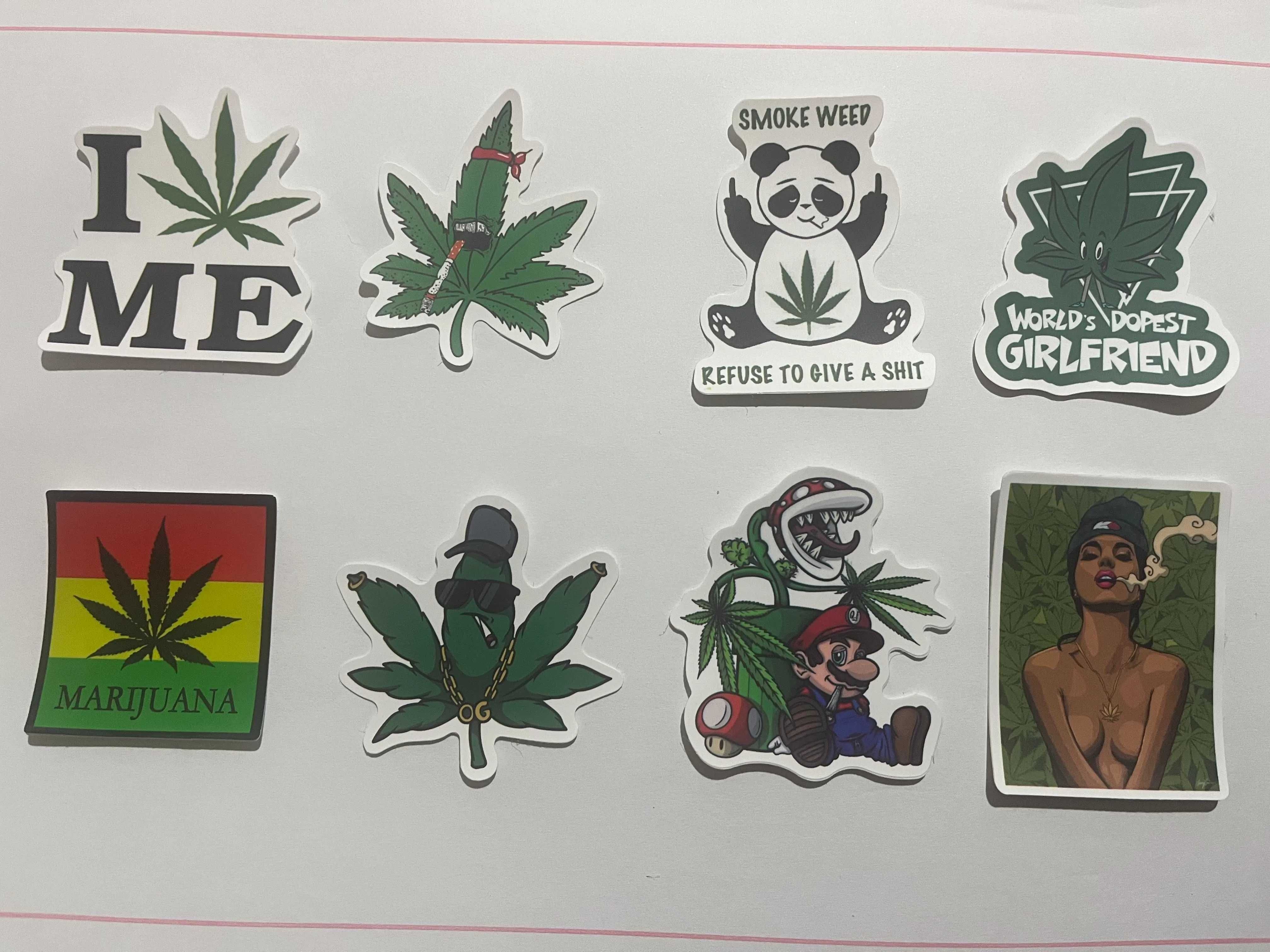 Autocolantes/Stickers Cannabis