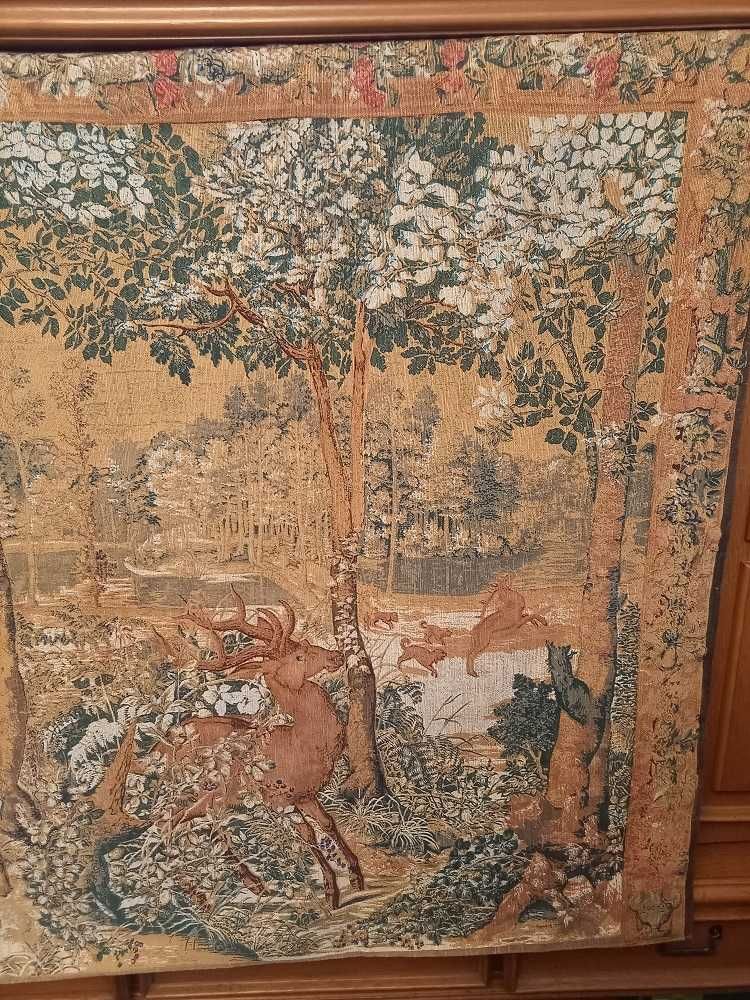 Gobelin z pracowni d'Art de Rambovillet - Francja. NOWA NIŻSZA CENA !