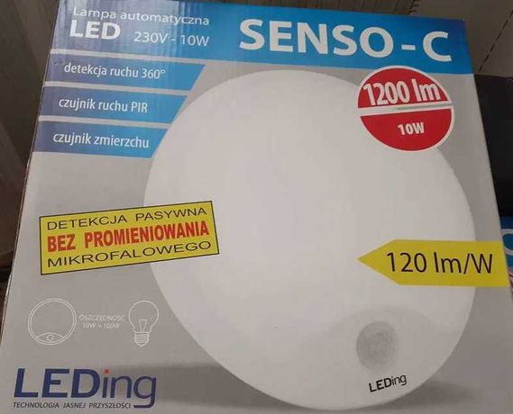 Lampa automatyczna Leding Senso-C LED 10W 4 sztuki