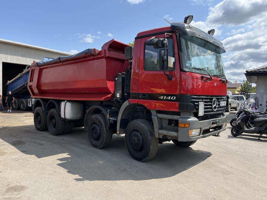 Wywrotka Mercedes Actros 4140 8x6