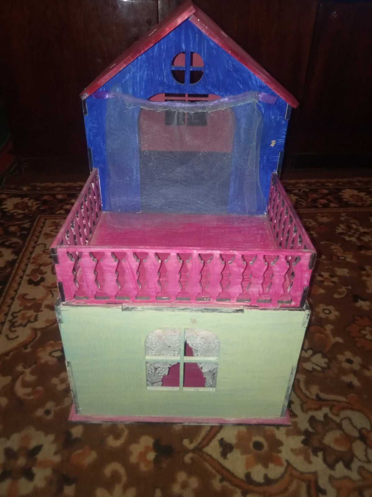 Дитячий іграшковий будинок для ляльок
