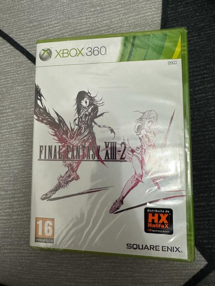 Jogos Final Fantasy XIII XIII-2 e Lightning Returns Selados Xbox360