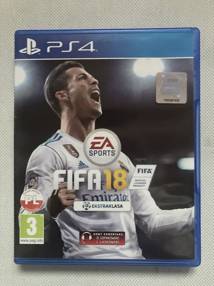 Gra FIFA 18 na PS4 Polska Wersja