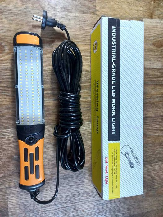 лед лампа з переноскою led фонарь 220в для сто переноска 9м