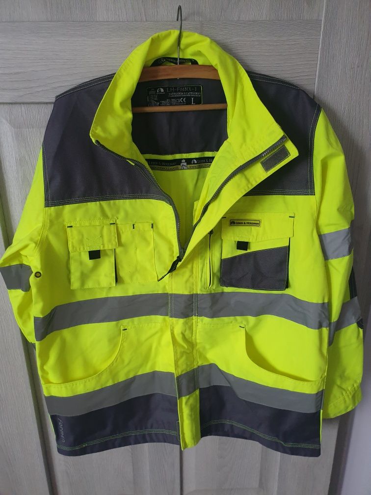Bluza ostrzegawcza Leber &Hollman NOWA r L
