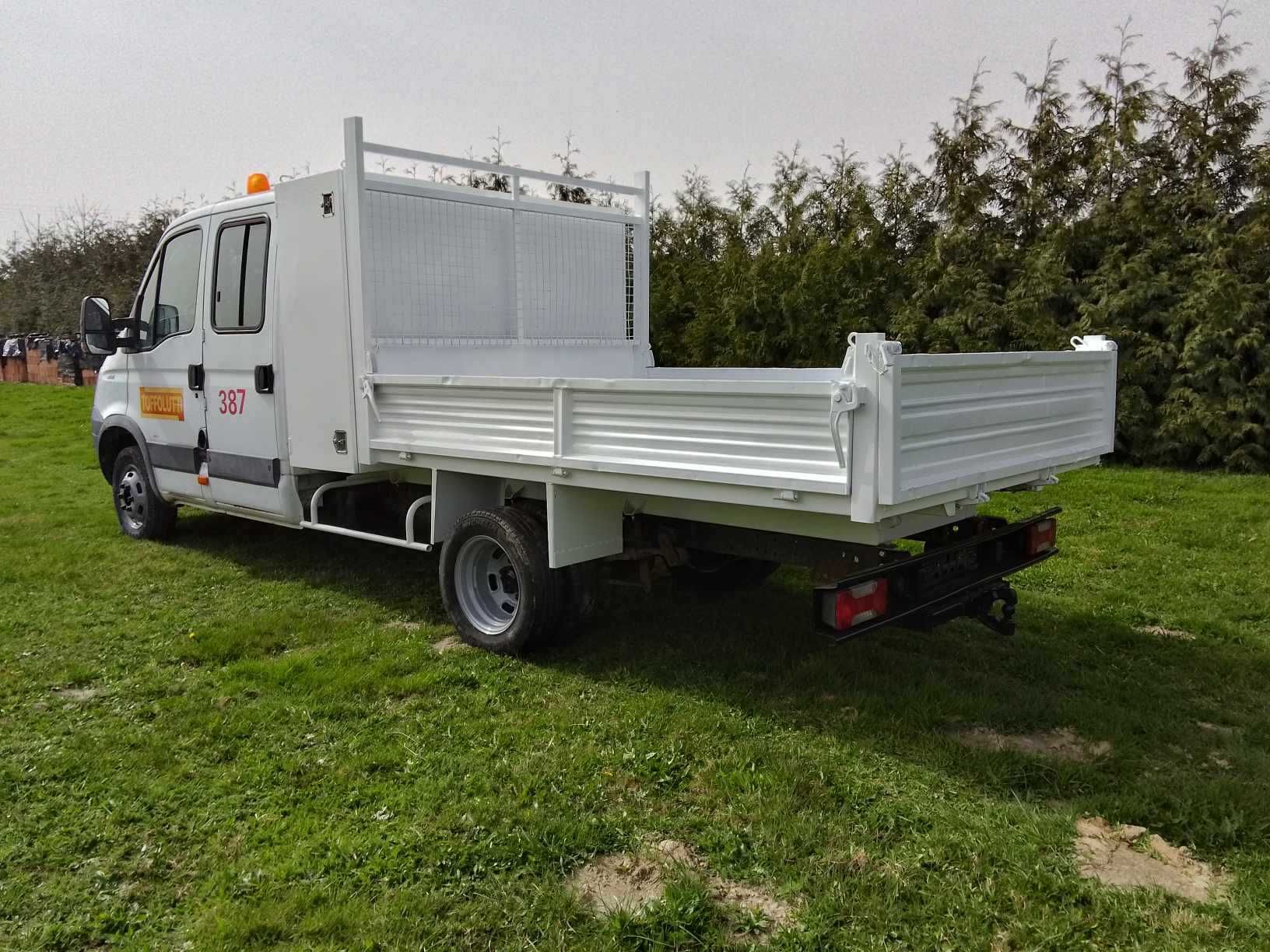 Iveco Daily 35C12D 2.3 brygadówka, wywrotka Zamiana na minikoparke