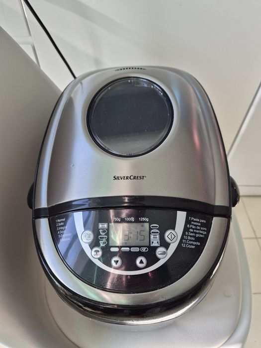 Máquina Fazer Pão Silvercrest/Lidl MFP