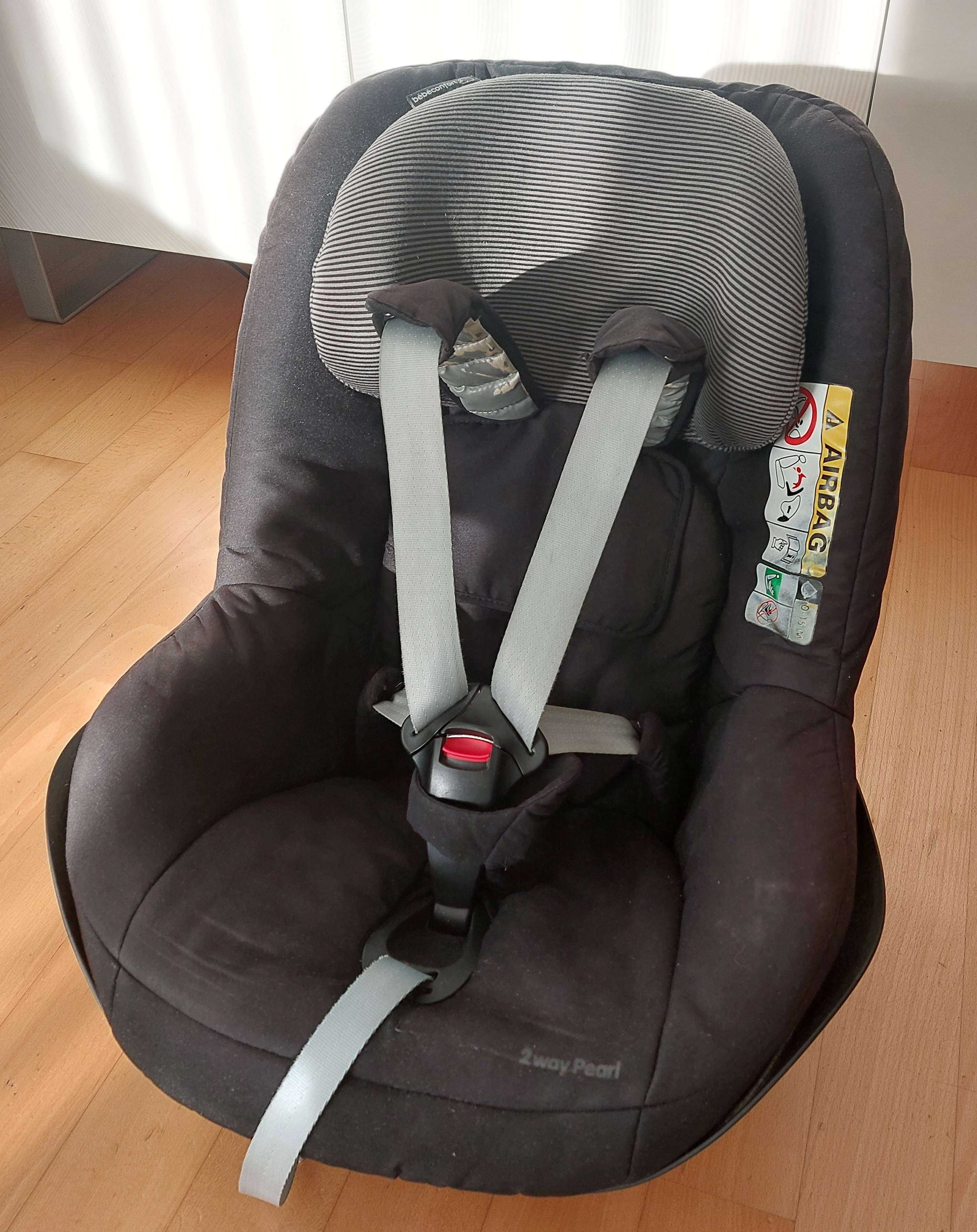 Cadeira Auto Bébéconfort 2WayPearl + 2WayFix + Forra AeroMoov