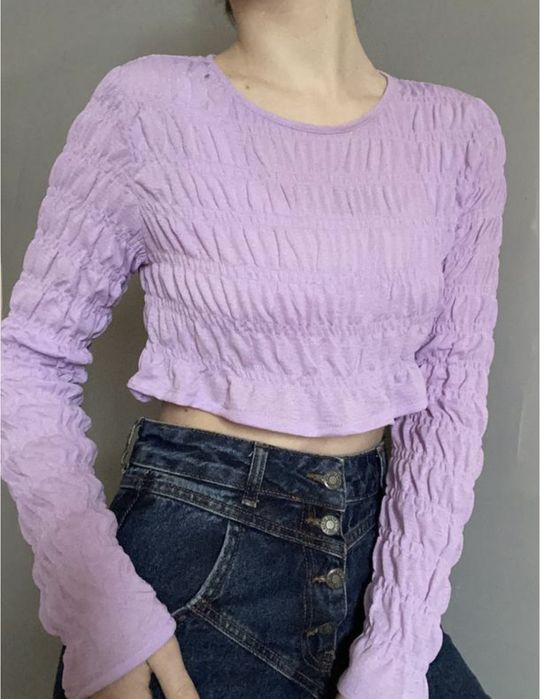 Ліловий топ