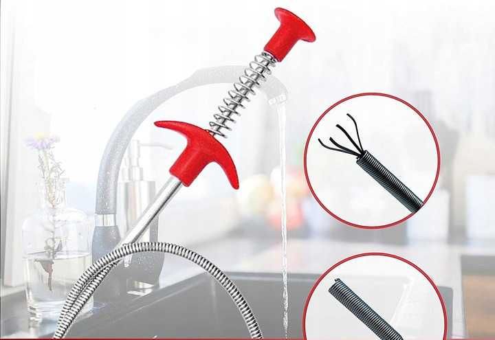 CHWYTAK Sprężynowy ELASTYCZNY DO ŚRUB Długi ŁAPKI Pazurki 60cm. Super