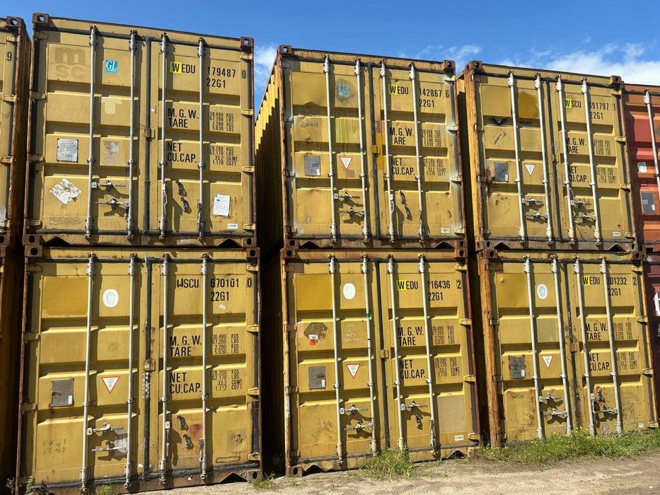 Magazyny, kontenery morskie 20DC / DV  - AB