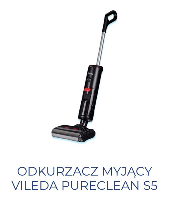 Nowy Odkurzacz myjący Vileda Pureclean S5