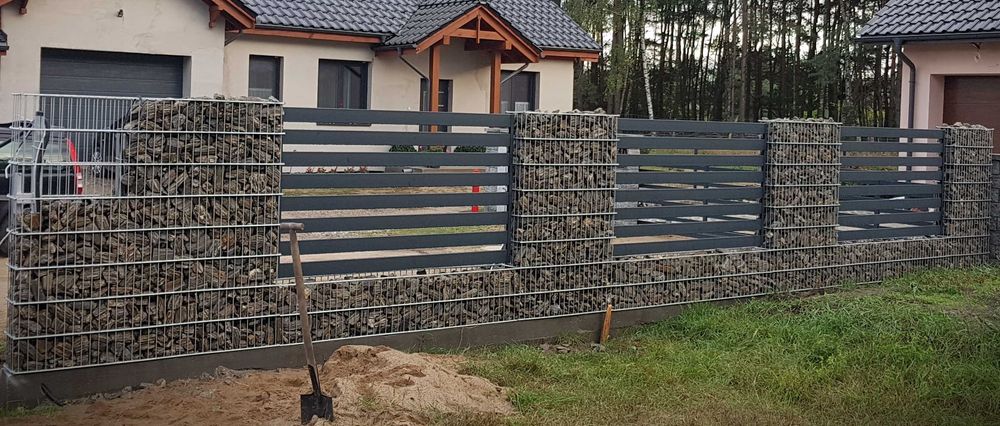 Ogrodzenia z Kamienia , gabionowe