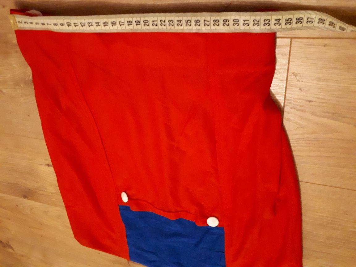 Strój sprzątaczka kostium uniform mundurek przebranie stewardessa M L