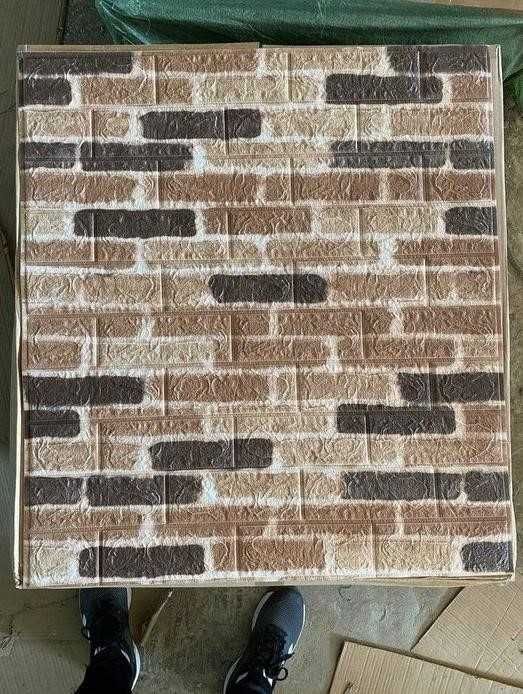 3d Панель, Цегла з ПВХ, AS*3 Самоклеючі панелі 3д панели для стін