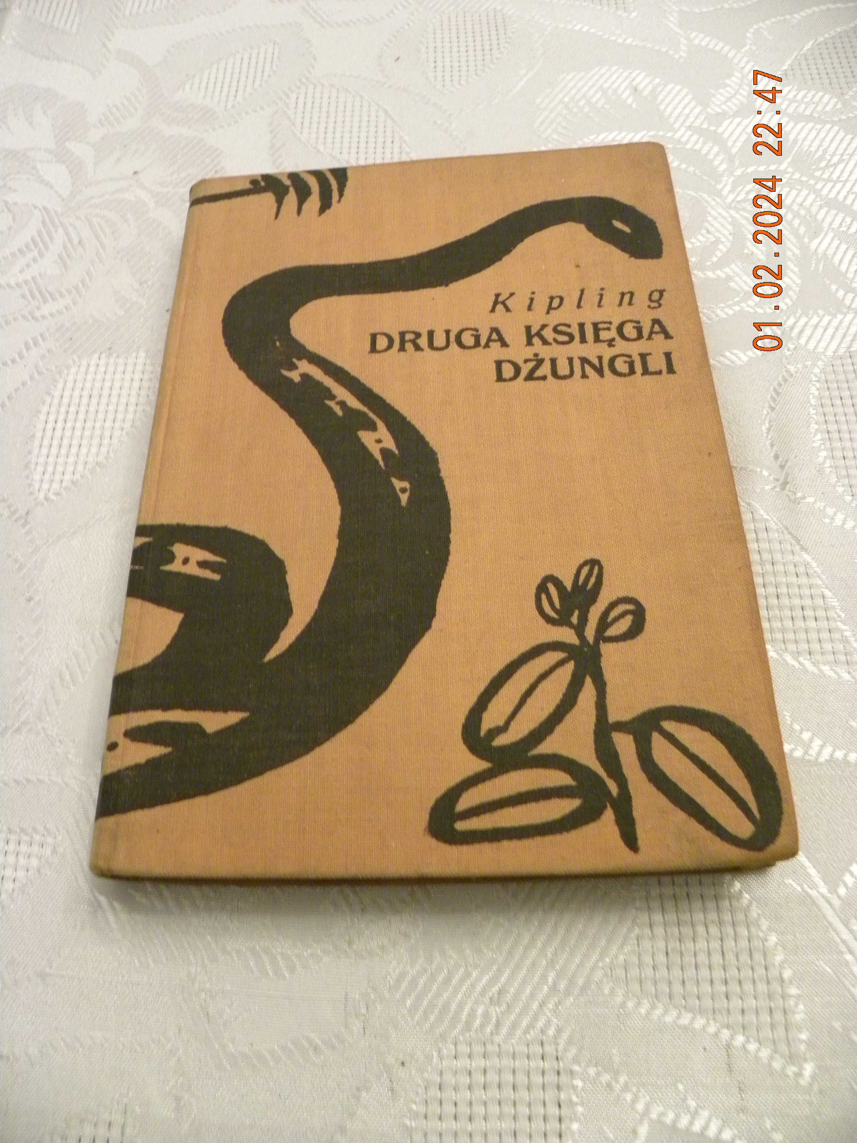 Rudyard Kipling . Druga księga dżungli; wyd. 1957