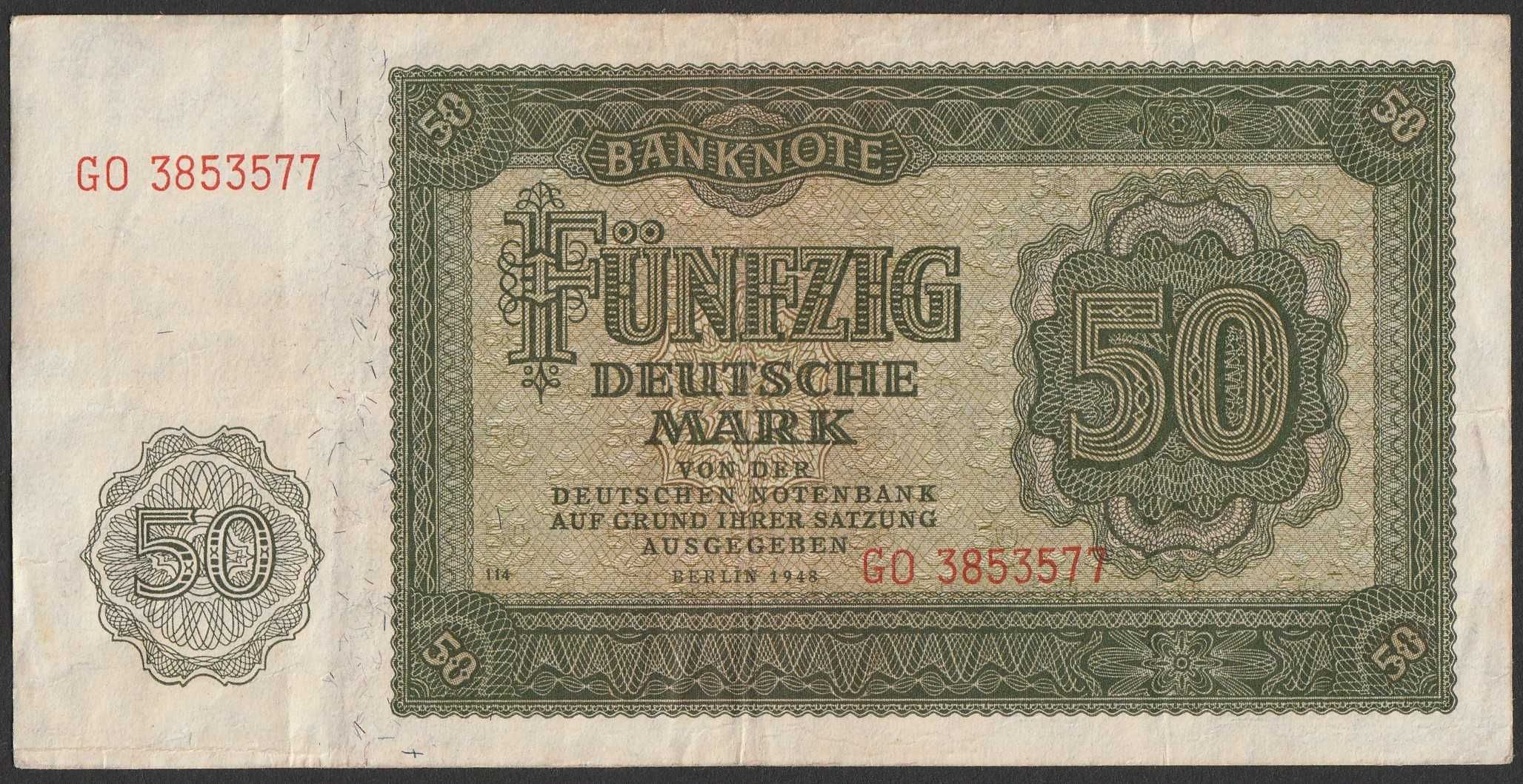 Niemcy 50 marek 1948 - GO 3