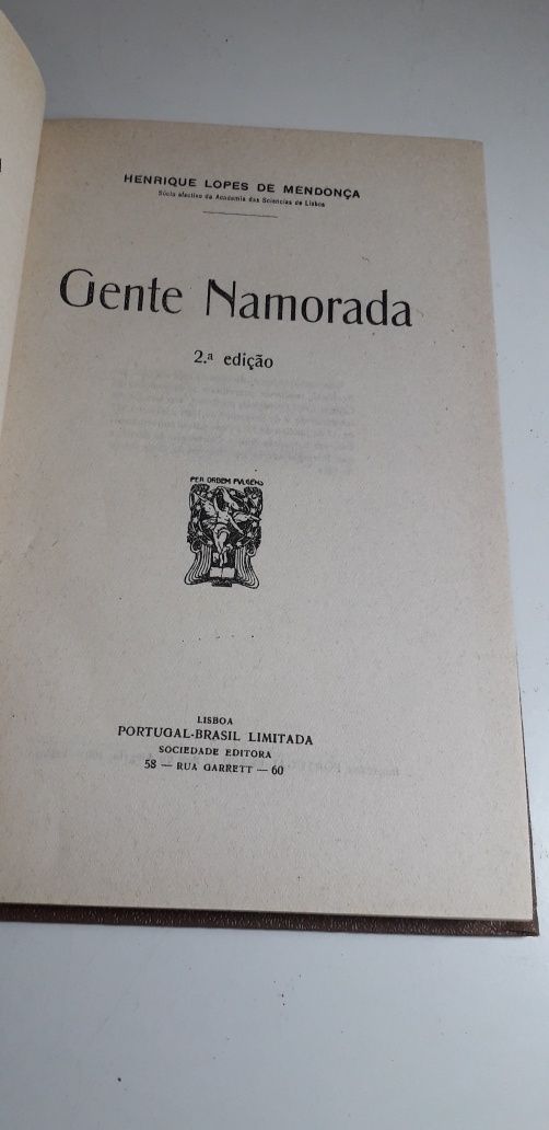 Gente Namorada - H. Lopes de Mendonça
