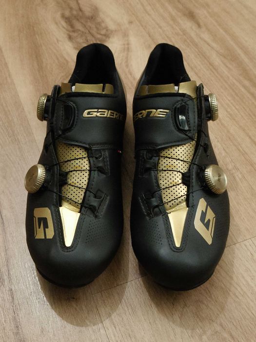 Sapatos de estrada Gaerne CarbonG.STL Gold Rush