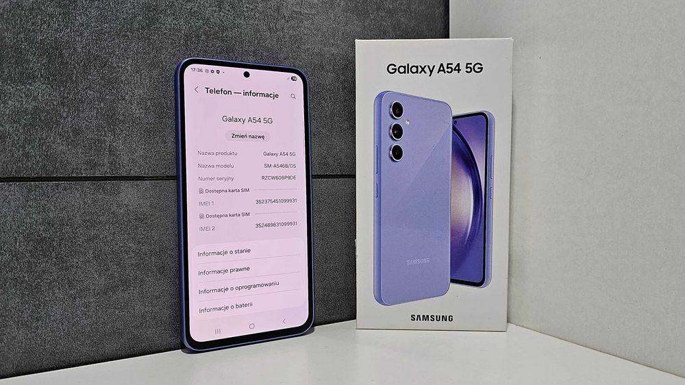 Telefon Samsung Galaxy A54 5G 8/128GB - Awesome Violet