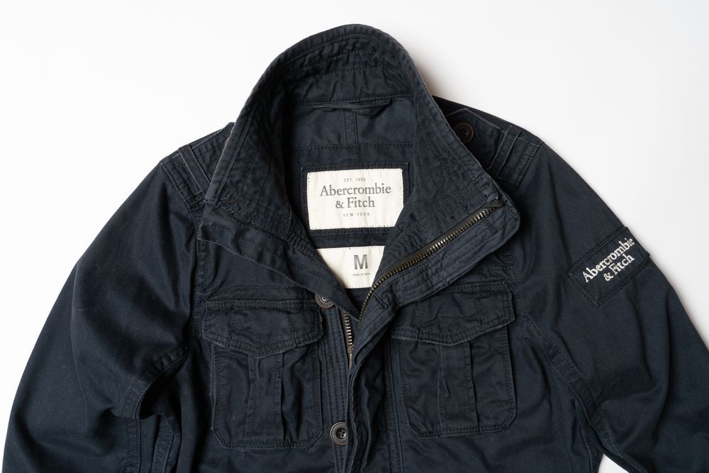 Abercrombie & Fitch Field Utility Casual Jacket Navy [Jmh013145]