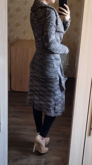Довгий в’язаний кардиган з вовною Supertrash, розмір M-L/46-48