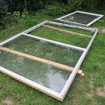Patio 330 cm Szerokość na 223 cm Wysokość