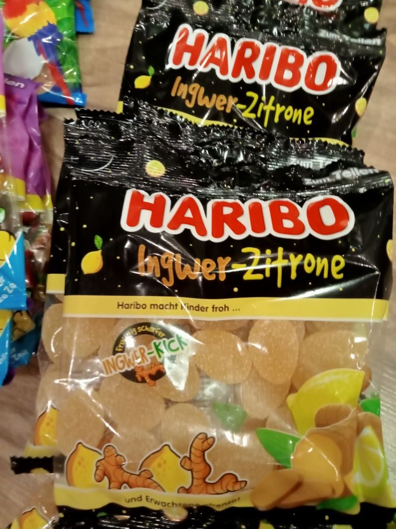 Żelki Haribo imbirowe