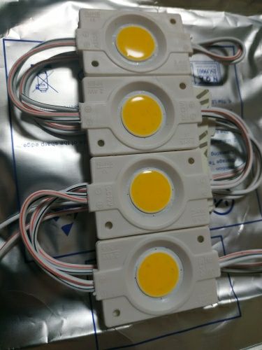 Светодиодный модуль Cob Led 12V вольт 2,4W влагозащищённый