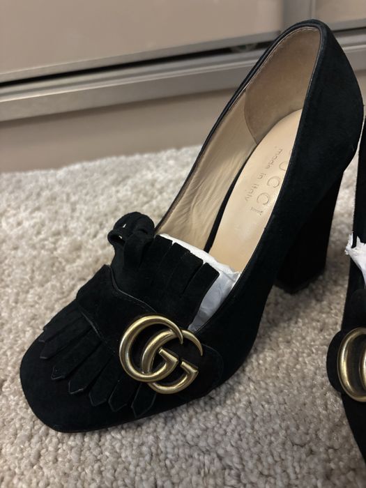Gucci  czarne czółenka