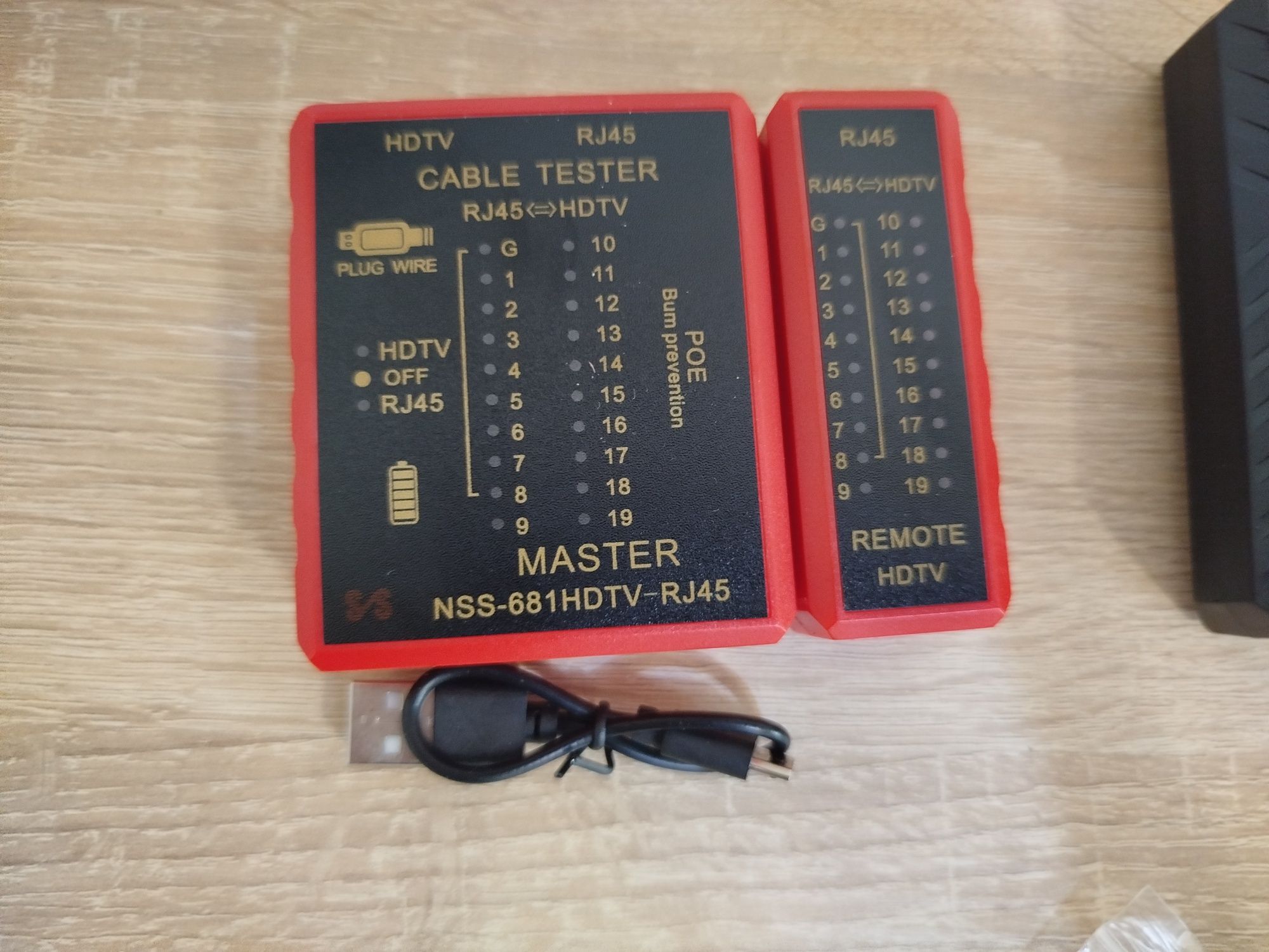 Тестер витой пары, RJ45 (rg45), интернет кабеля