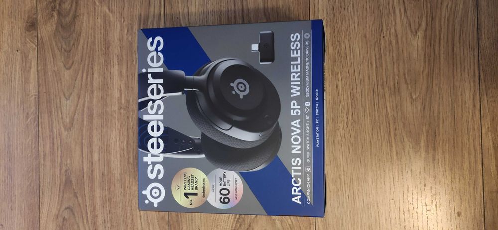 NOWE Słuchawki steelseries arctis nova 5p wireless [czarne]