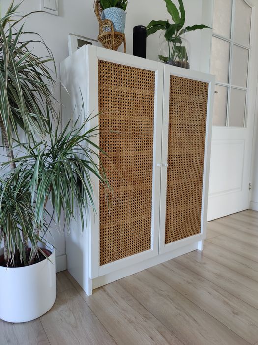 Drzwi Oxberg ratanowe IKEA, rattan drzwi do szafki Billy ostatnie!