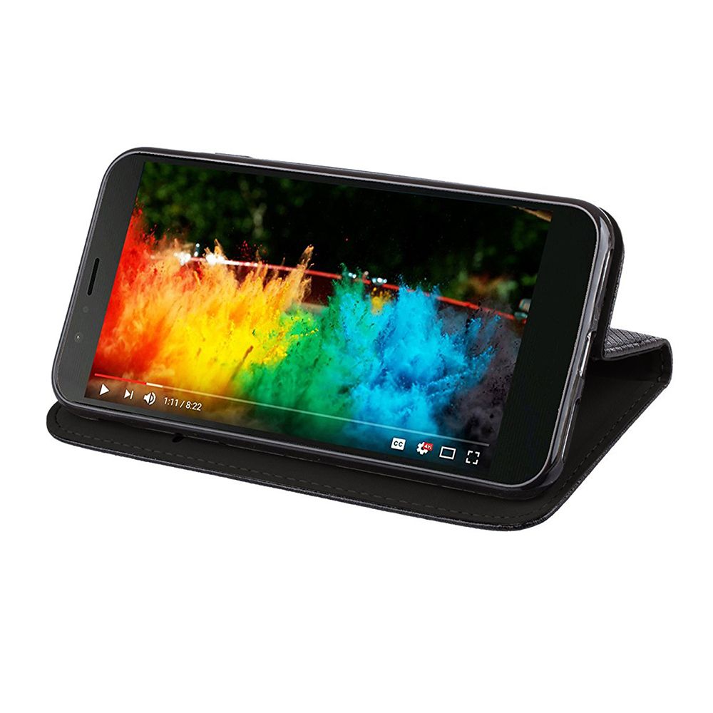 Magnetyczne Etui Case Do Samsung A7 2018 Czarne Ochrona
