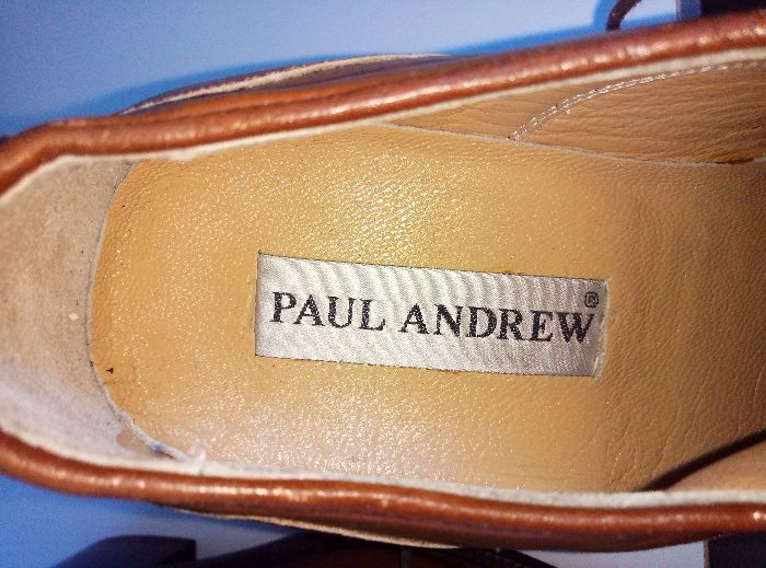 Туфли дерби от английского бренда Paul Andrew 41-41,5р