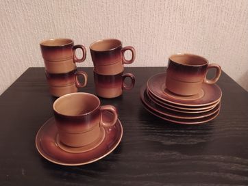 Filiżanki ceramiczne do espresso ceramika vintage