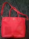 Czerwona torebka shopper Guess