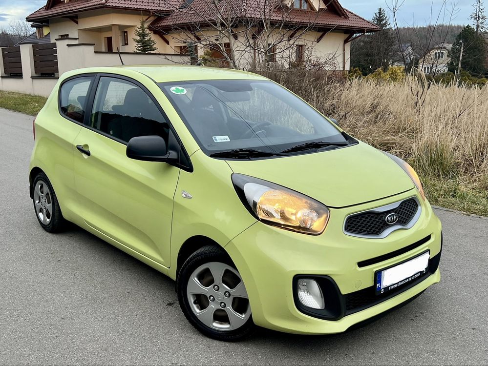 Kia Picanto*benzyna*2012r*KLIMATYZACJA*niski przebieg*czyste i zadbne*