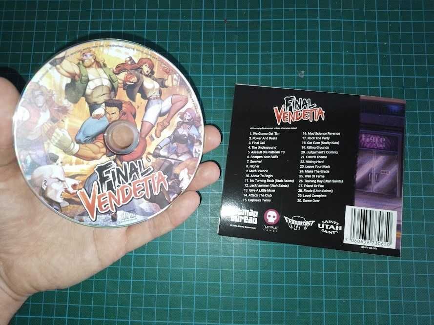 Final Vendetta edição colecionador (Não tem jogo)