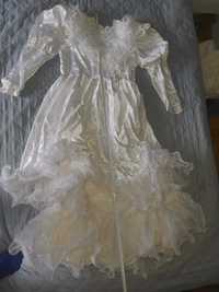 Sukienka do komunii piękna okazja 110-130cm TANIO