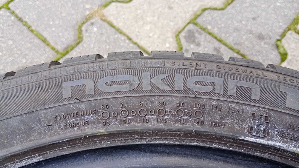 2x 225/45R17 Nokian WR Snowproof Zima Używane FV Siedlce