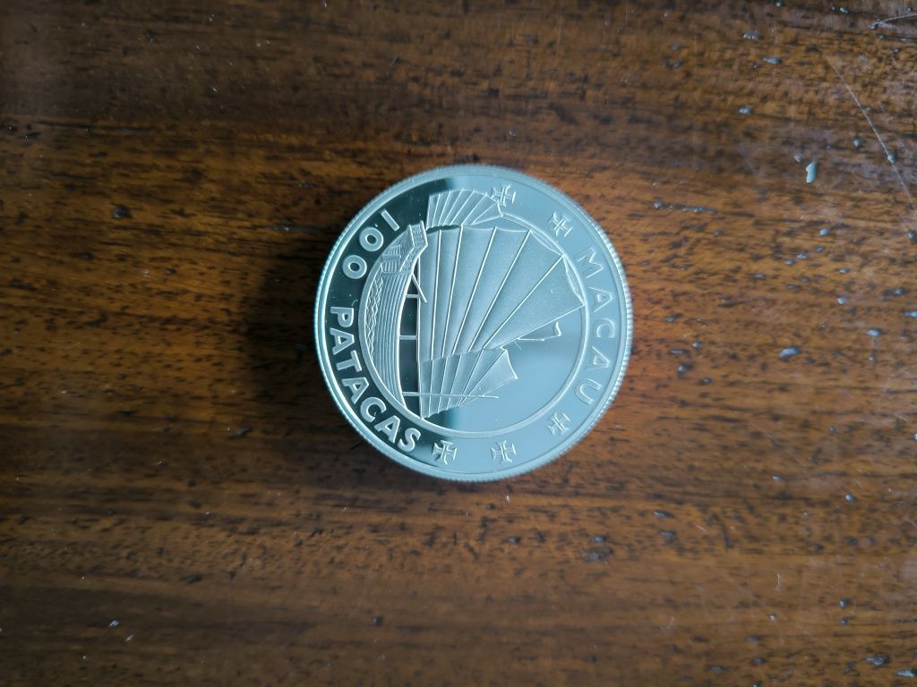 Moeda prata Elizabeth II 2 Dollars Austrália Kookaburra 1993