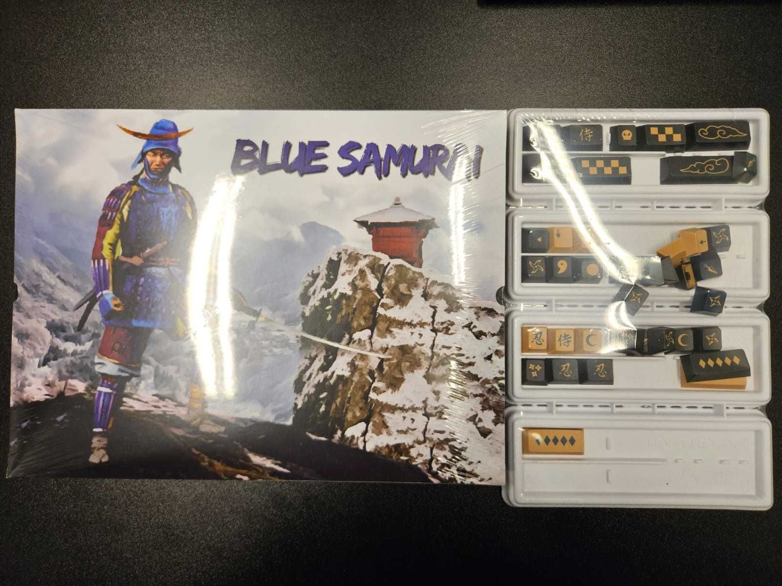Nakładki na klawisze Drop + RedSuns GMK Blue Samurai Custom Keycap Set